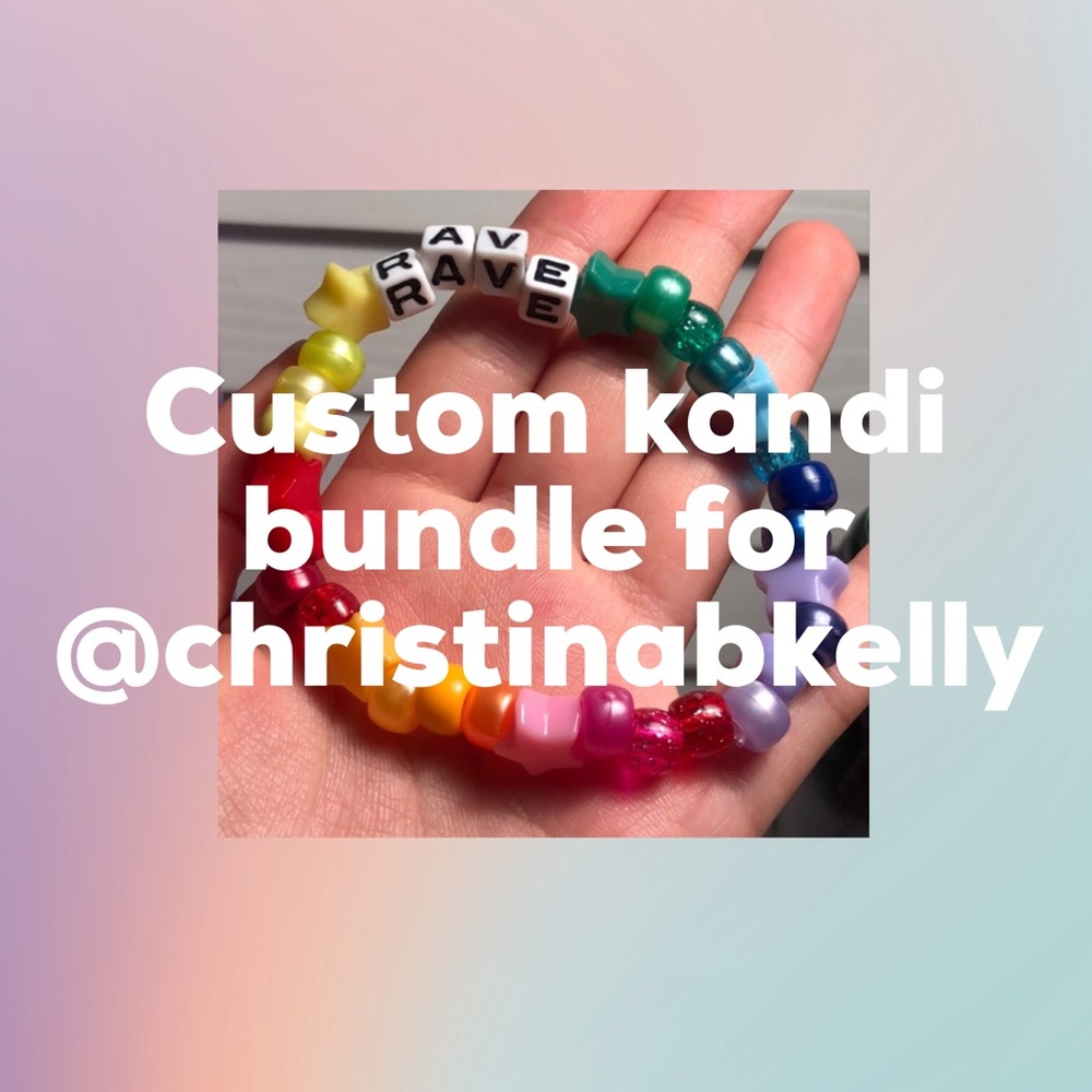 Custom kandi bundle for Christina <3